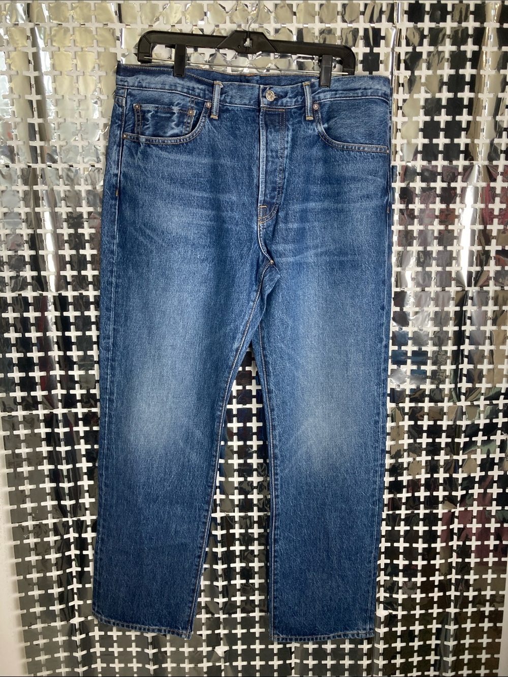 AYR Men's Relaxed Blue Denim Jeans